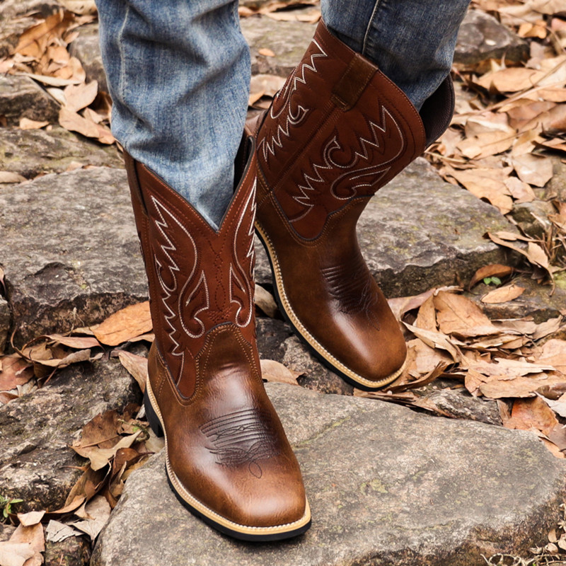 Men'S Fashion Loafers Shoes - Mode Mannen Vrouwen Halfhoge laarzen Handgemaakte
