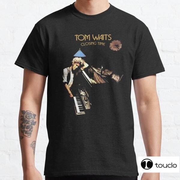 Poster Men Fashion - Tom Waits Sluitingstijd Album Shirt Sticker