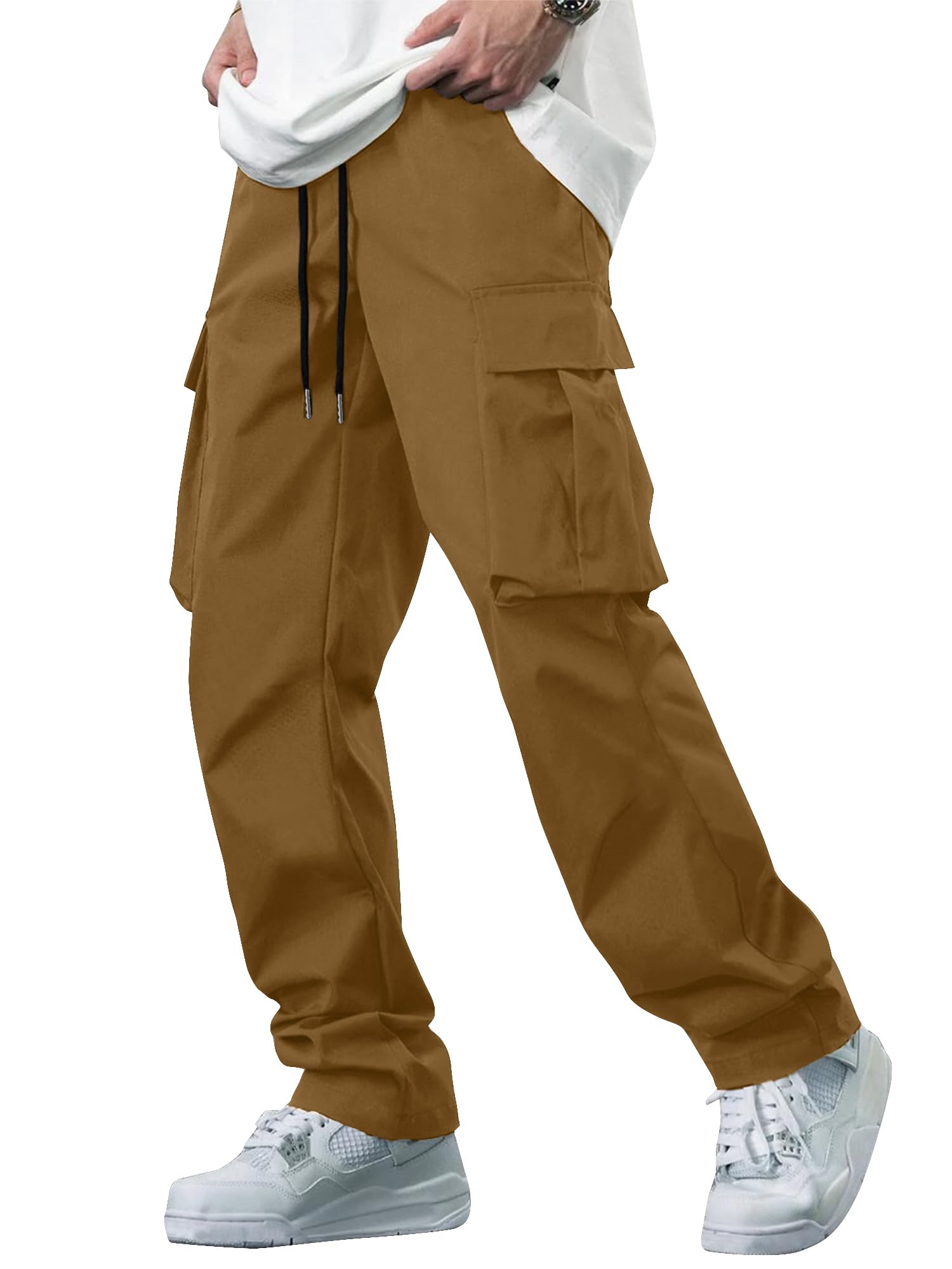 Men'S Fashion Overalls - Heren lente- en herfstbroek met meerdere