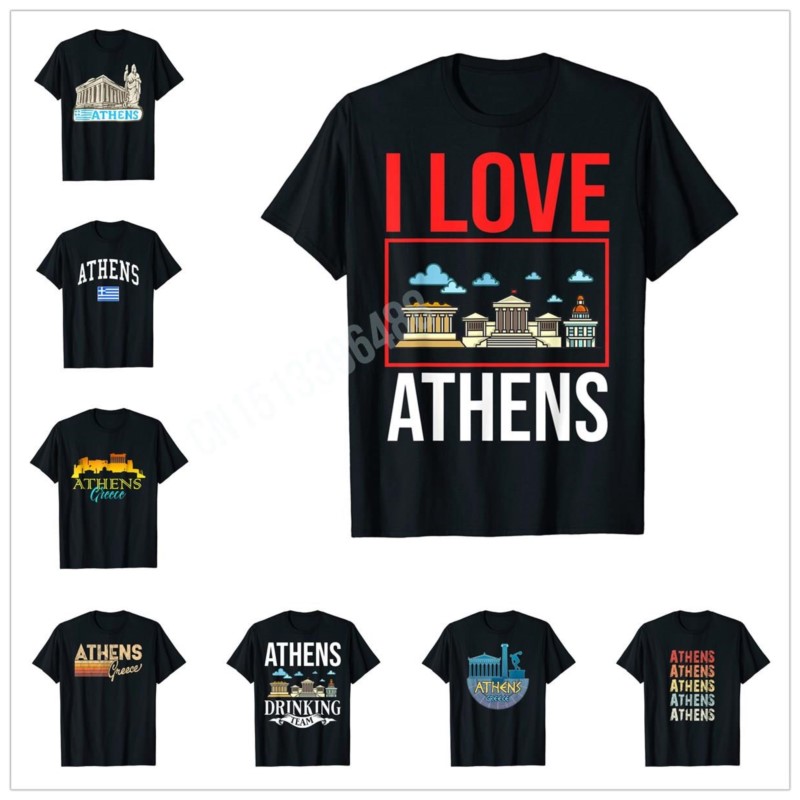 Men'S Fashion Greece - Meer ontwerp Ik hou van Athene