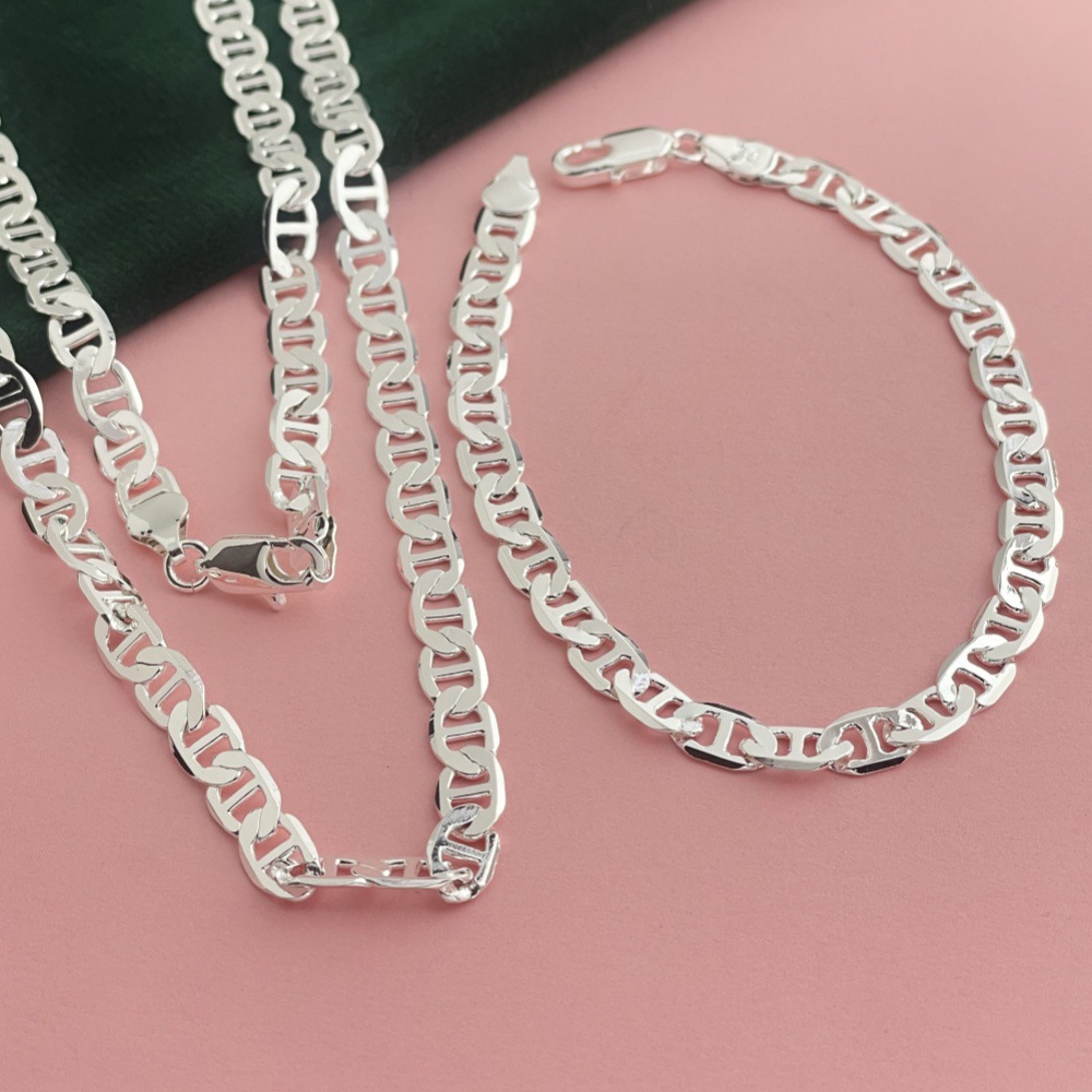 Men'S Fashion University - Hot nieuwe 925 Sterling Zilver delicate