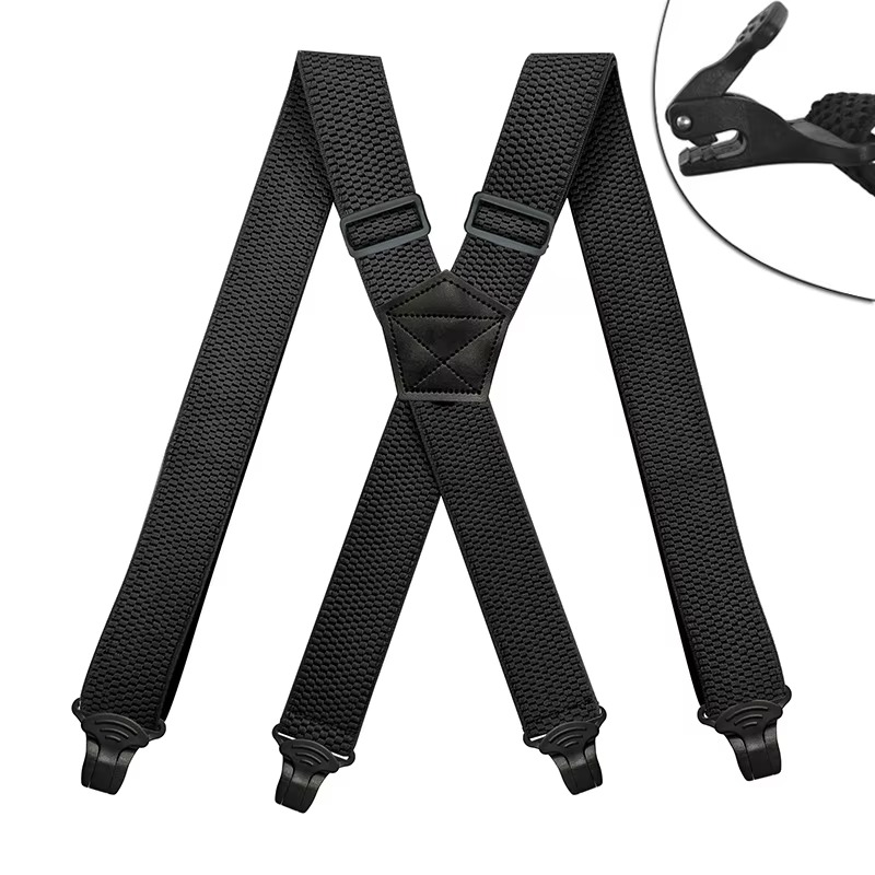 Suspenders Clip Men - Zware Bretels voor Mannen Werken Buiten