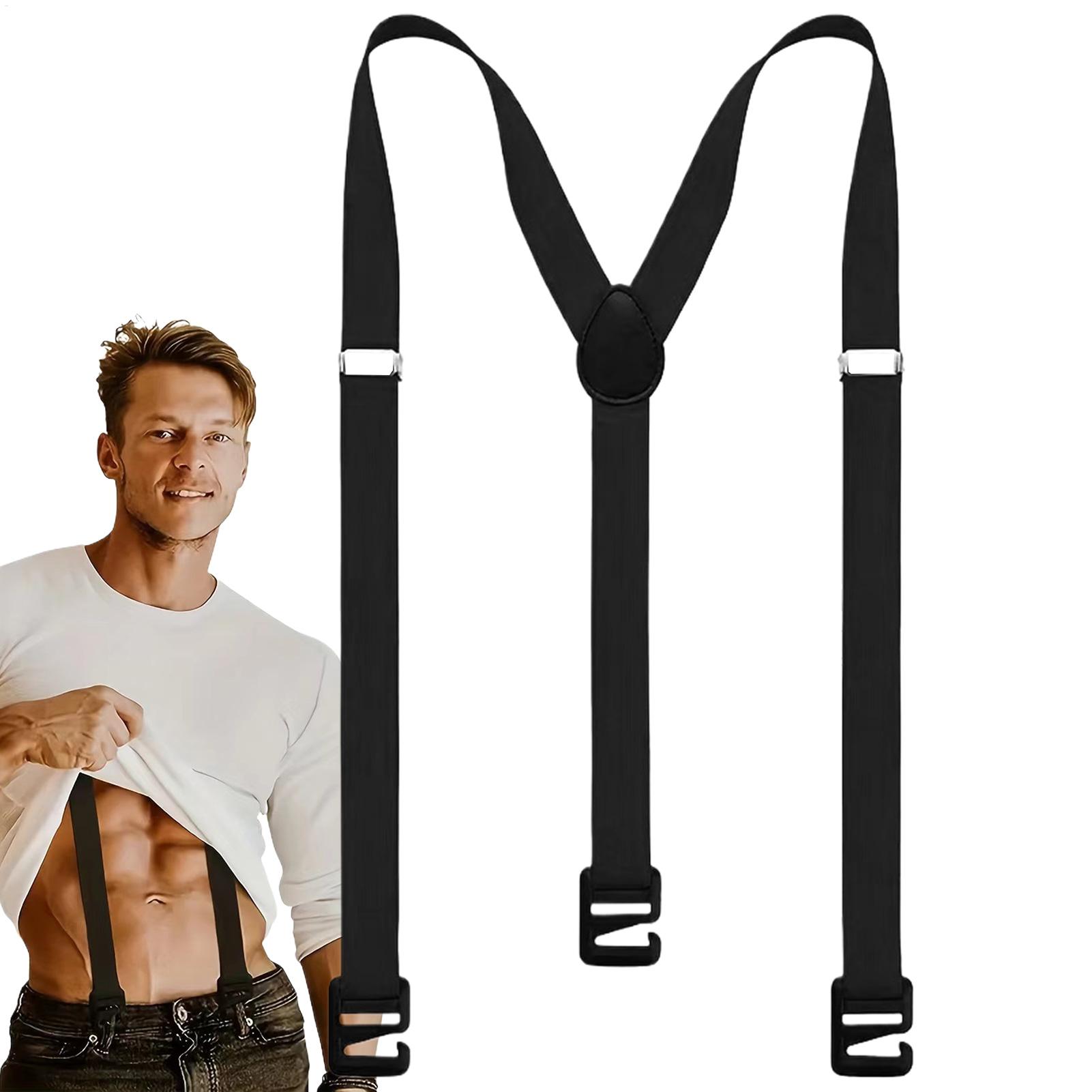 Suspenders Clip Men - Onzichtbare schouderband Heavy Duty Y-vormig vest