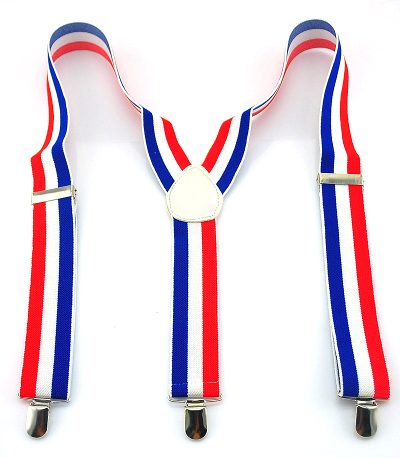 Suspenders Clip Men - Nieuwe 3,5 cm brede 6 strepen
