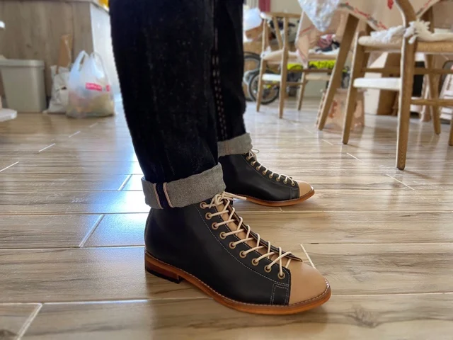 Mens Fashion Dress - Hooggereedschapslaarzen Goodyear-Welted Vintage herenlaarzen Retro herenschoenen