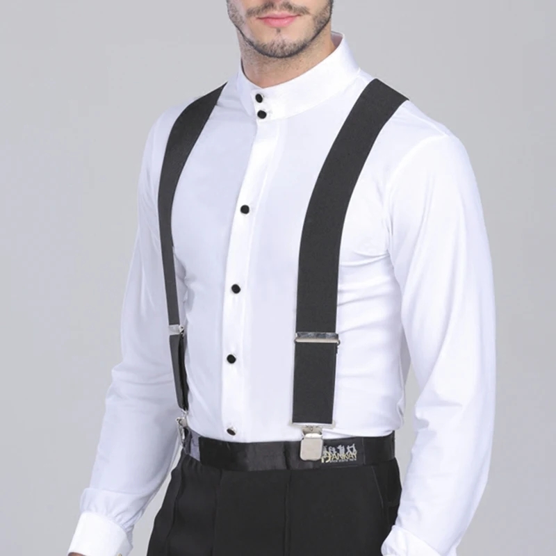Suspenders Clip Men - Zware Grote Maat Bretels Voor Mannen