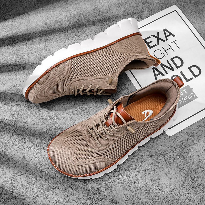 Men'S Fashion Loafers Shoes - Stijlvolle Mannen Brede Box Schoenen Barefoot