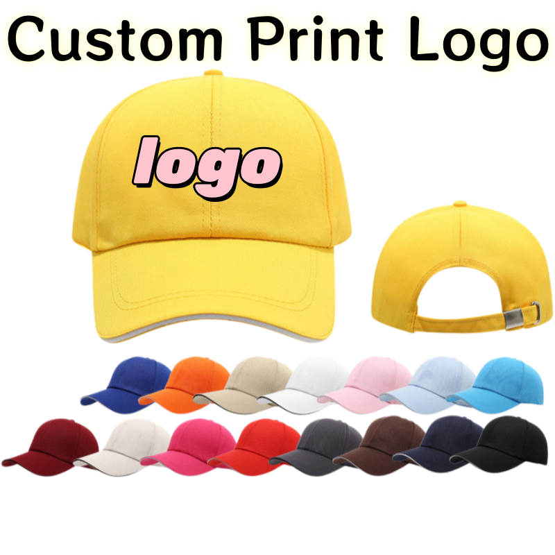 Mens Fashion Caps - Op maat gemaakte bedrukte logo pure