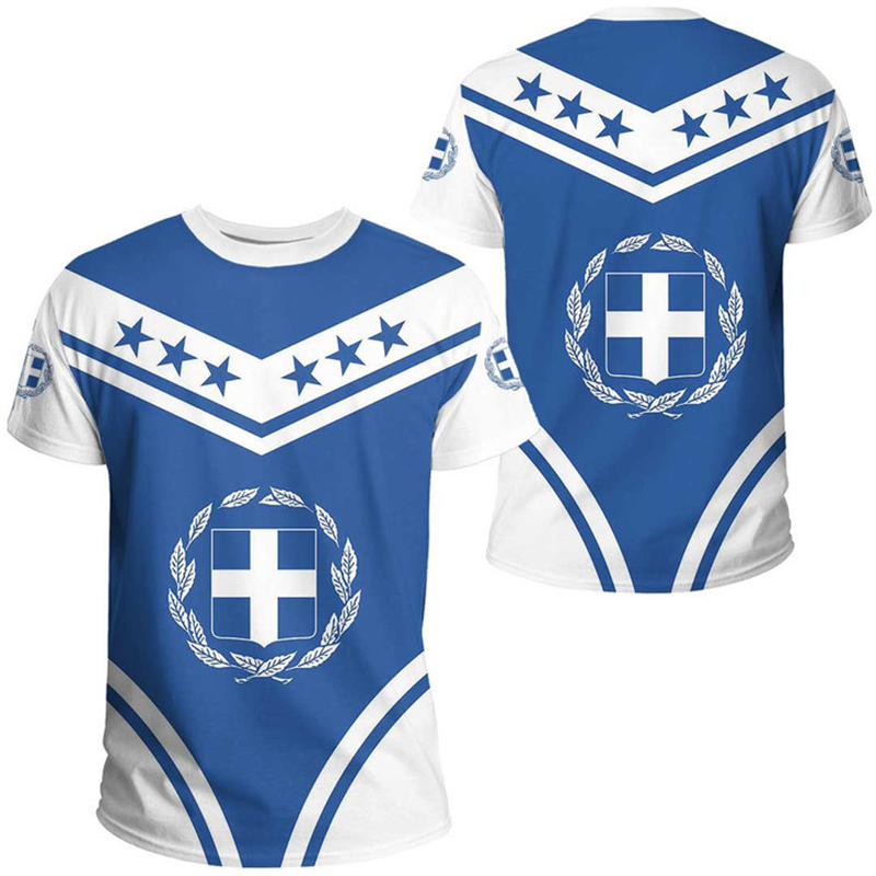 Griekenland Vlag Kaart 3D Gepr - Men'S Fashion Greece recensie en prijs