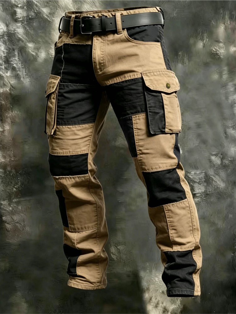 Katoenen heren cargobroeken Ka - Men'S Fashion Khaki Pants recensie en prijs