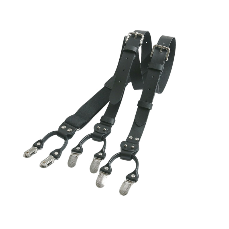2.5 Cm Lederen Elasticiteit He - Suspenders Clip Men recensie en prijs
