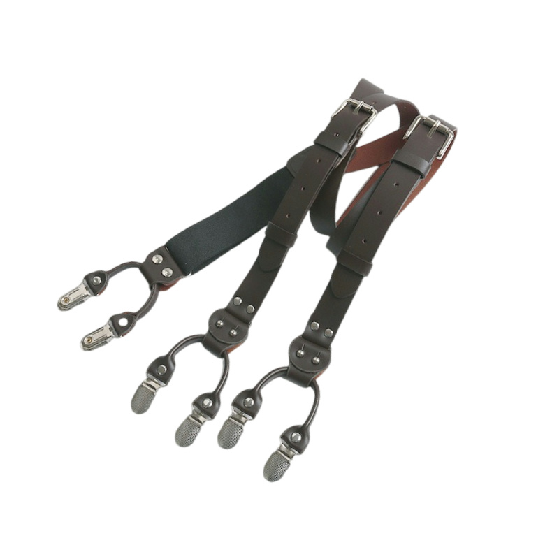 2.5 Cm Lederen Elasticiteit He - Suspenders Clip Men recensie en prijs