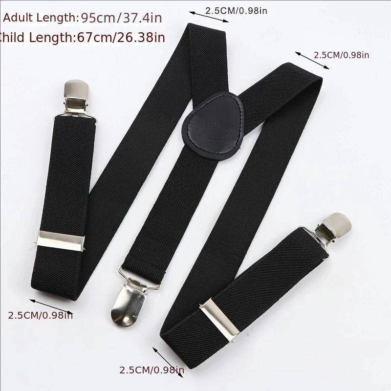Zware, elastische, verstelbare - Suspenders Clip Men recensie en prijs