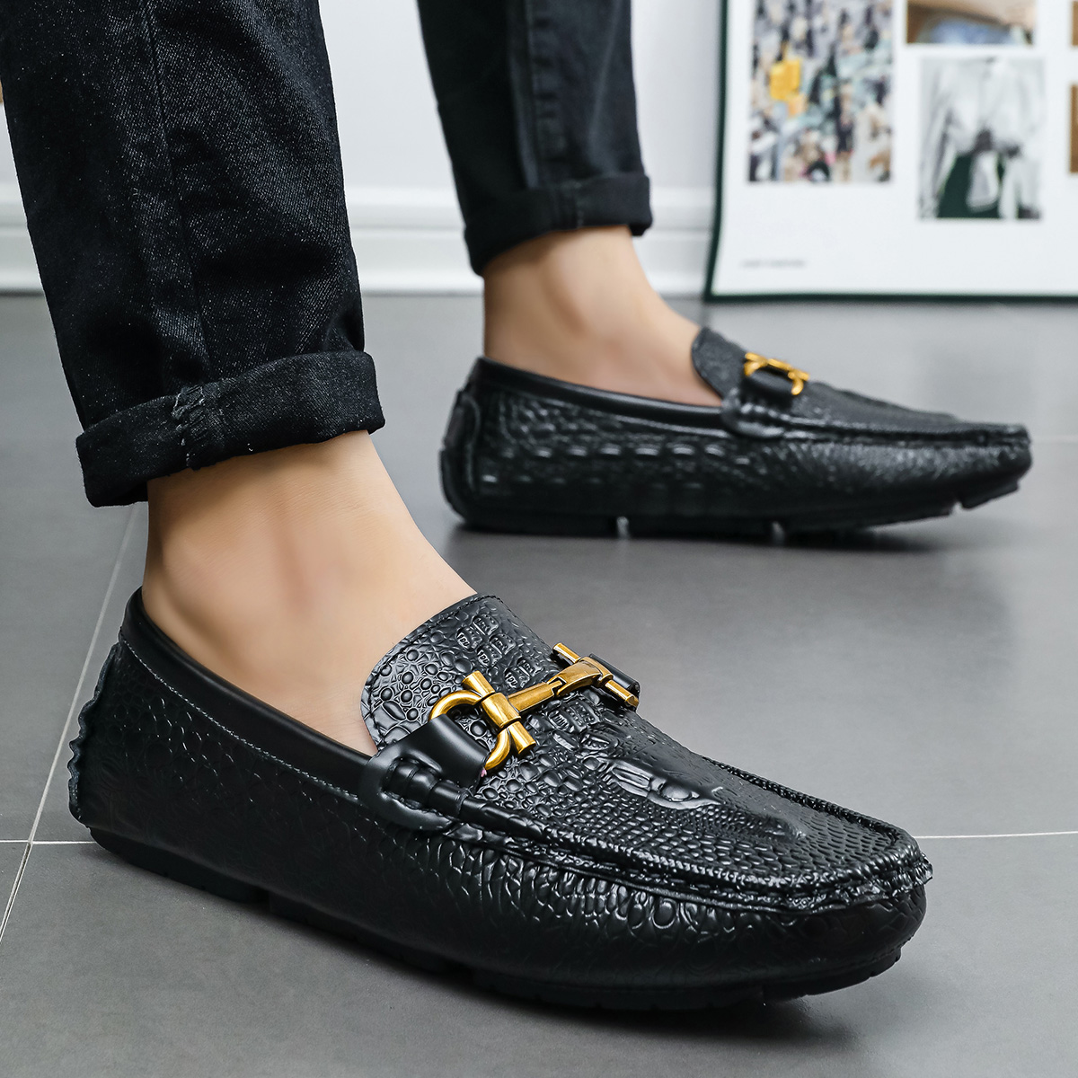 Rijdschoenen voor heren Bruin  - Men'S Fashion Loafers Shoes recensie en prijs