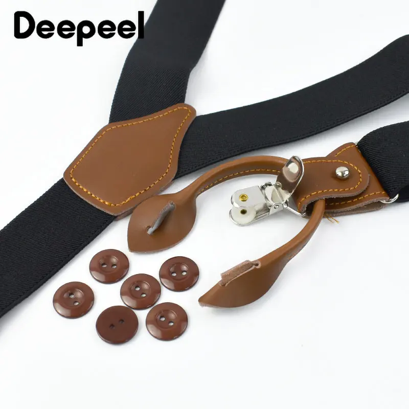 Deepeel 3.5*125 cm mannen Volw - Suspenders Clip Men recensie en prijs