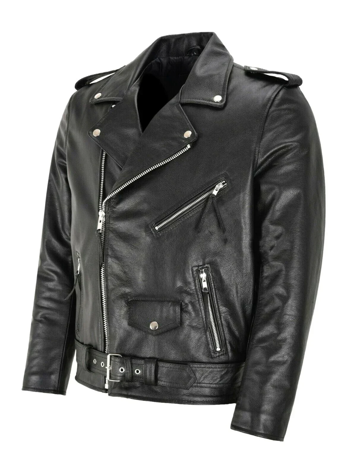 2026 Heren Leren Motorjas Mode - Men'S Fashion Leather Jacket recensie en prijs