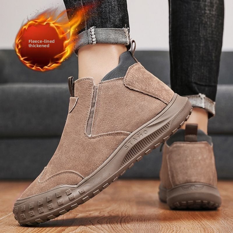 Winter Herenschoenen Pluche Wa - Men'S Fashion Loafers Shoes recensie en prijs
