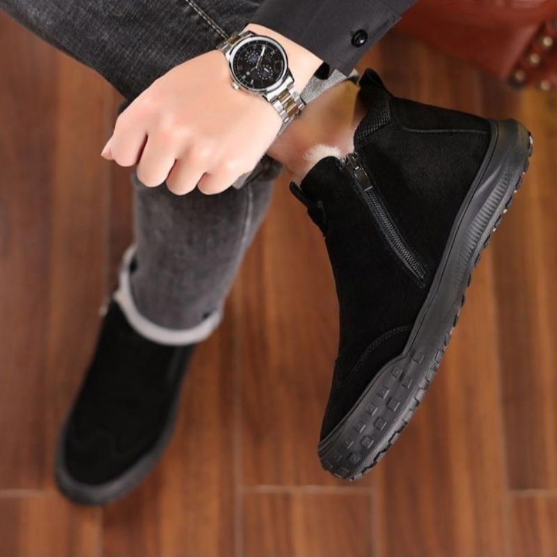 Winter Herenschoenen Pluche Wa - Men'S Fashion Loafers Shoes recensie en prijs