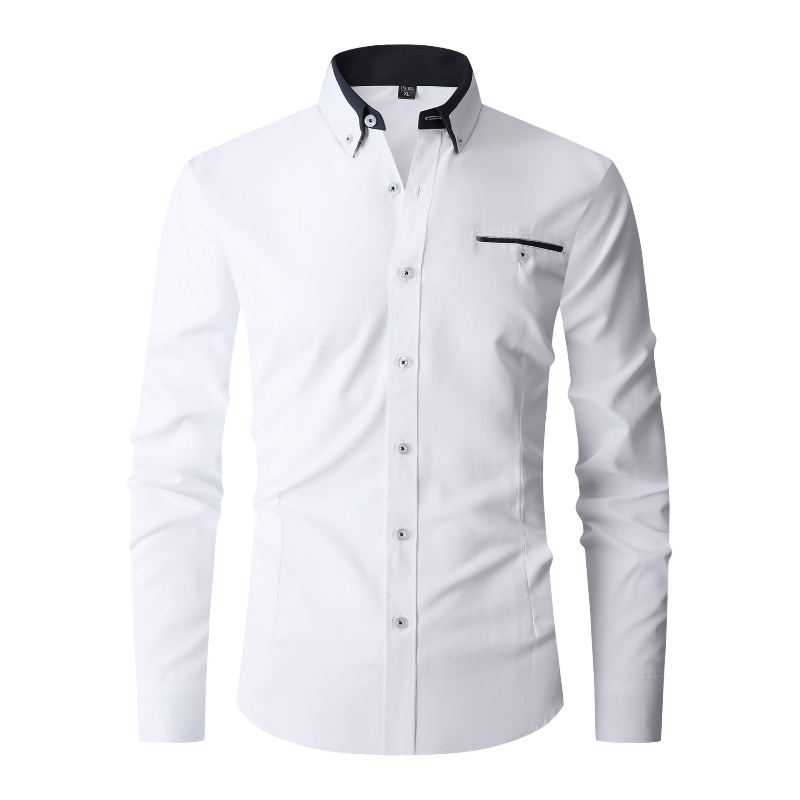 Heren formeel overhemd met lan - Mens Fashion Dress recensie en prijs