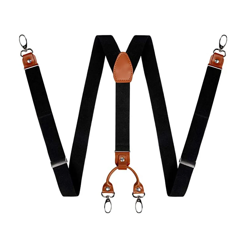 2,5 cm 4 clips bretels clips v - Suspenders Clip Men recensie en prijs