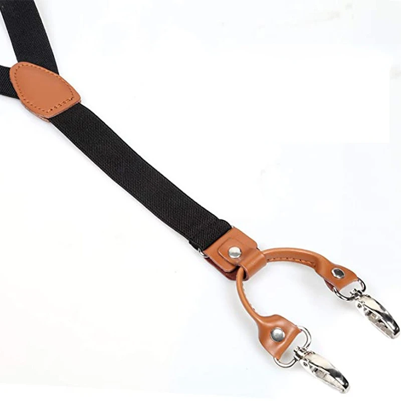 2,5 cm 4 clips bretels clips v - Suspenders Clip Men recensie en prijs