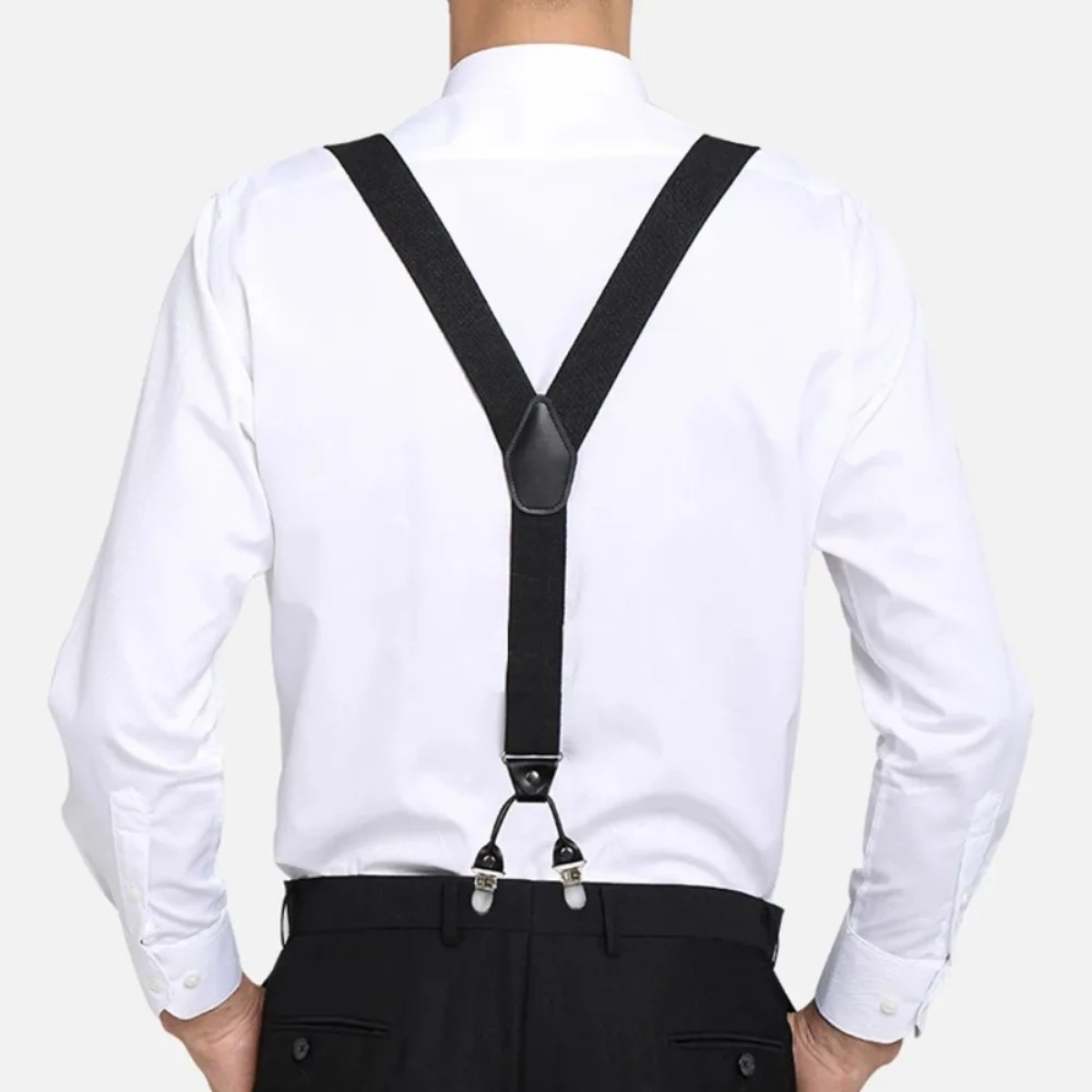 Mode-suspensies voor heren, he - Suspenders Clip Men recensie en prijs