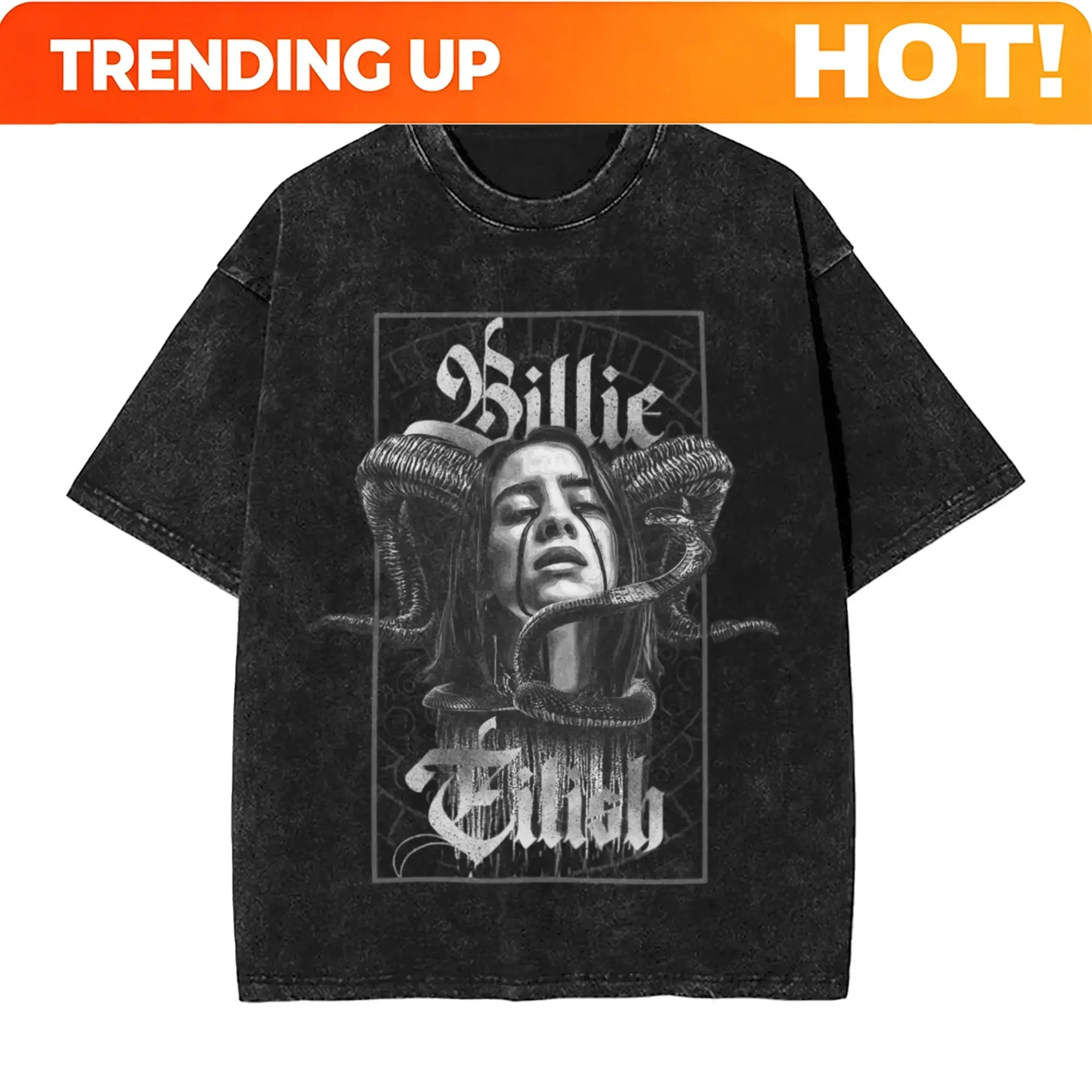 Gepersonaliseerd shirt Billie  - Poster Men Fashion recensie en prijs
