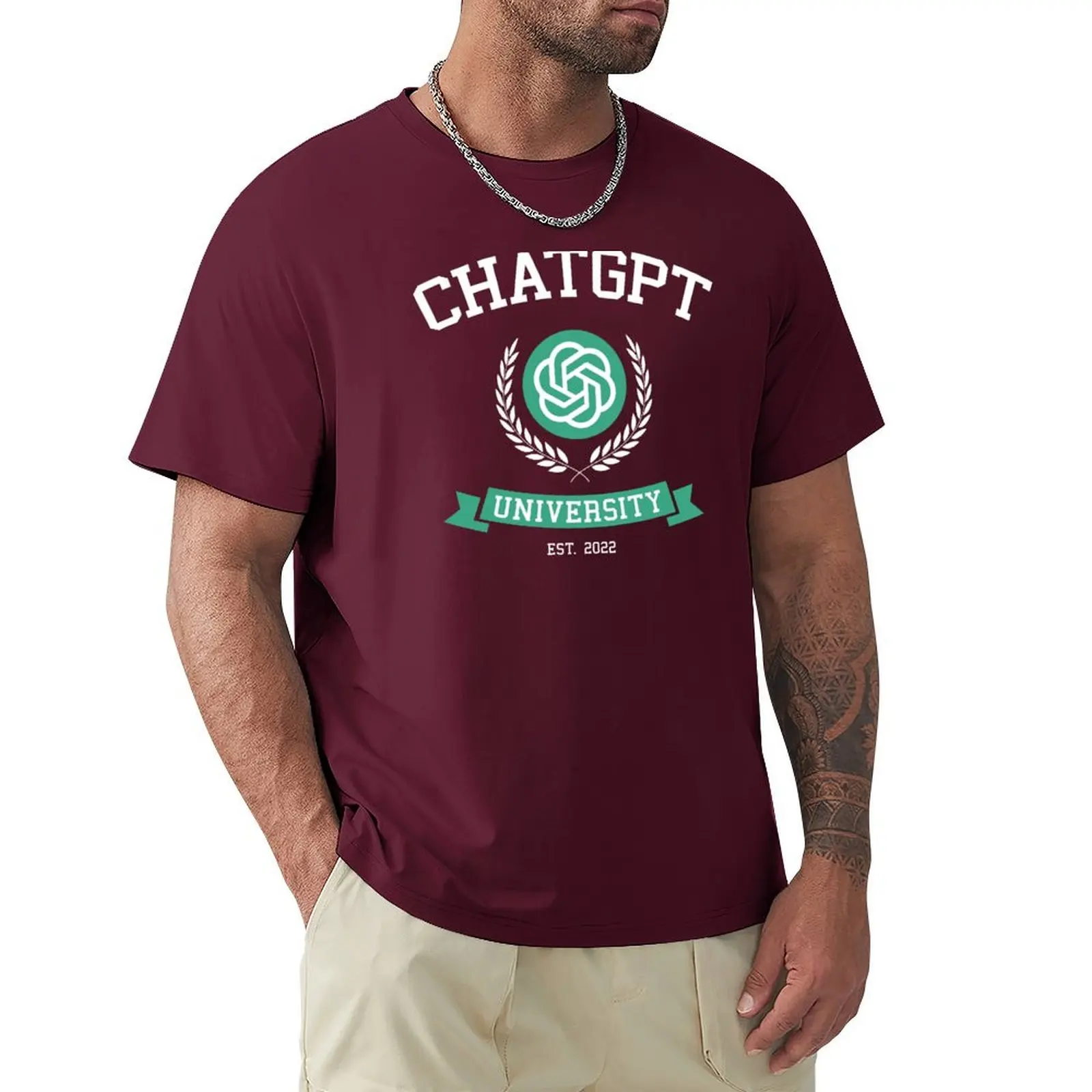 Chatgpt University-Grappig T-S - Men'S Fashion University recensie en prijs