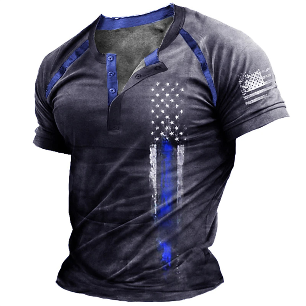 Grappige 3D Amerikaanse vlag p - Mens Fashion Vintage recensie en prijs
