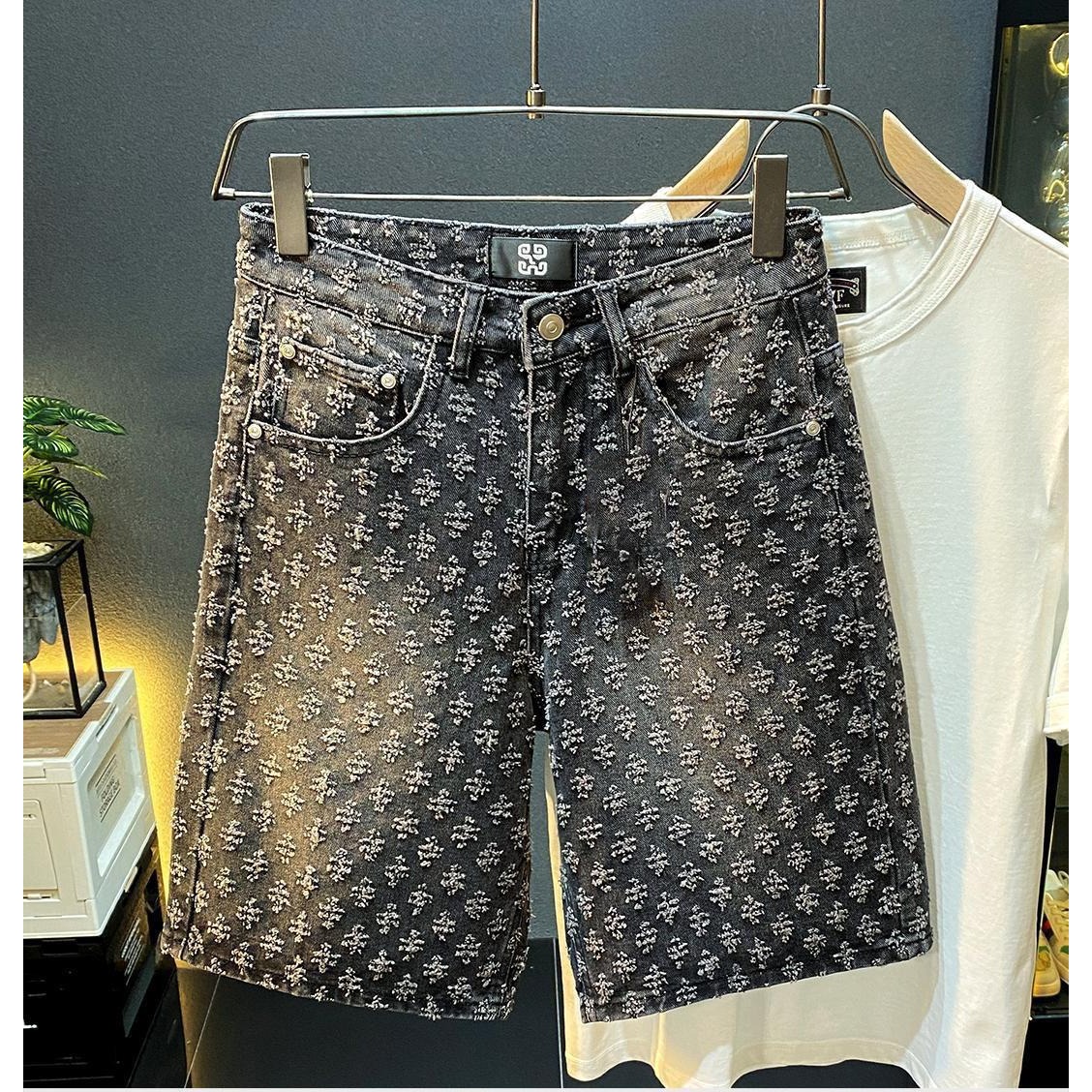 Zomer High Street Denim Shorts - Men'S Fashion Overalls recensie en prijs