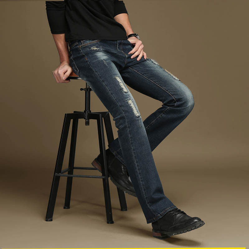 Denim heren flared jeans broek - Men'S Fashion Jeans And Boots recensie en prijs