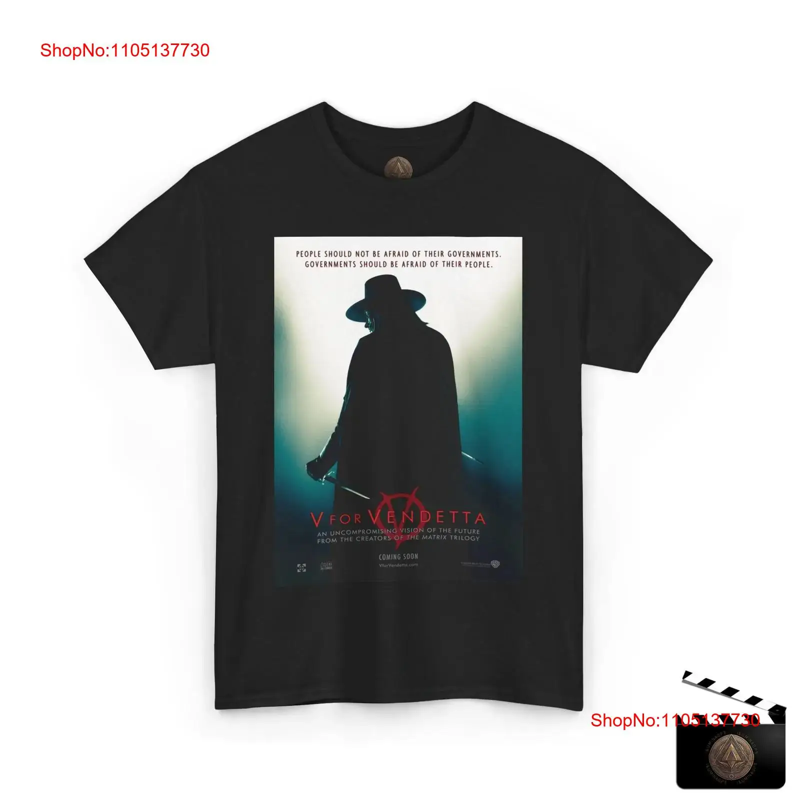 V For Vendetta Retro Movie Pos - Poster Men Fashion recensie en prijs