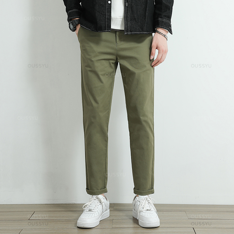 2026 Herfst Khaki Chino Casual - Men'S Fashion Khaki Pants recensie en prijs