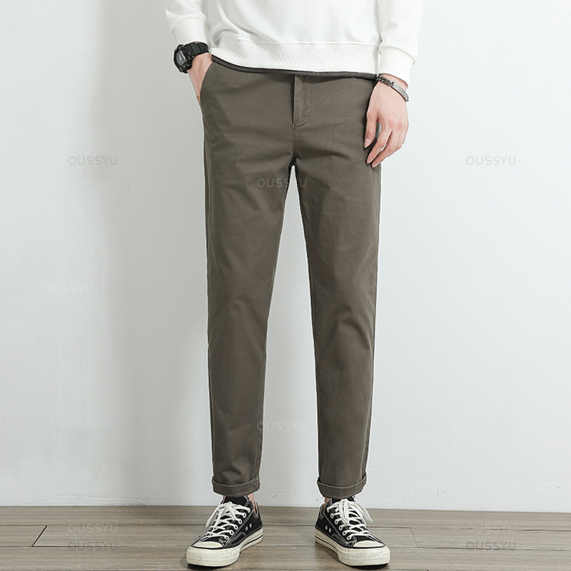 2026 Herfst Khaki Chino Casual - Men'S Fashion Khaki Pants recensie en prijs
