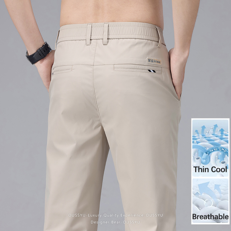 Zomer dunne casual herenbroek  - Men'S Fashion Khaki Pants recensie en prijs
