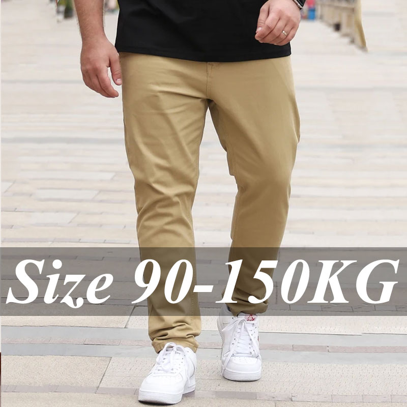 Plus Size 36-50 Herenbroek Rec - Men'S Fashion Khaki Pants recensie en prijs