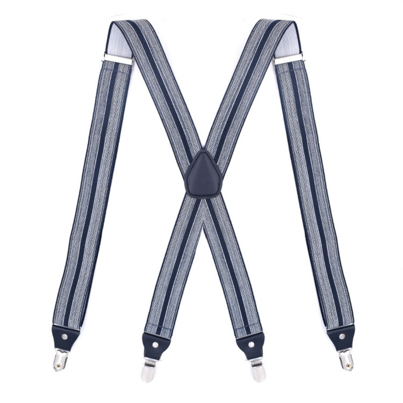 4 clips 2,5/3,5 cm breed manne - Suspenders Clip Men recensie en prijs