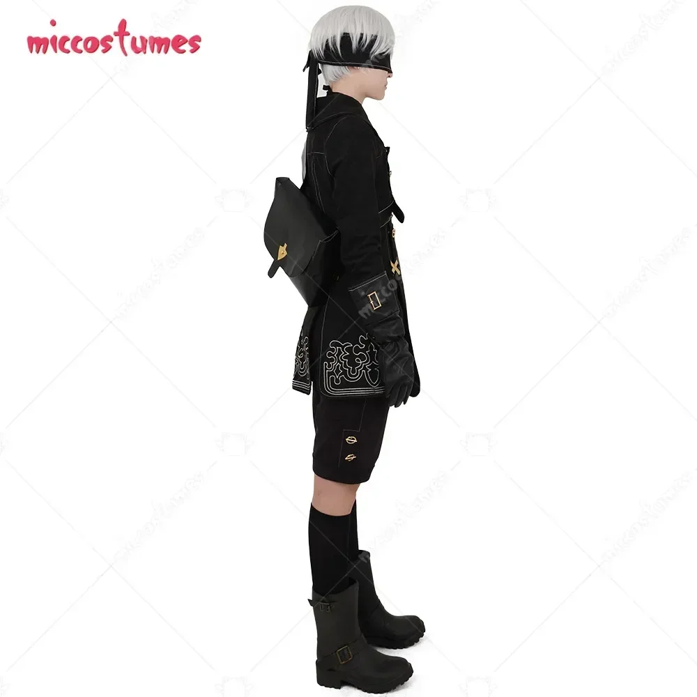 Miccostumes Unisex Zwart Cospl - Men'S Fashion Gloves recensie en prijs