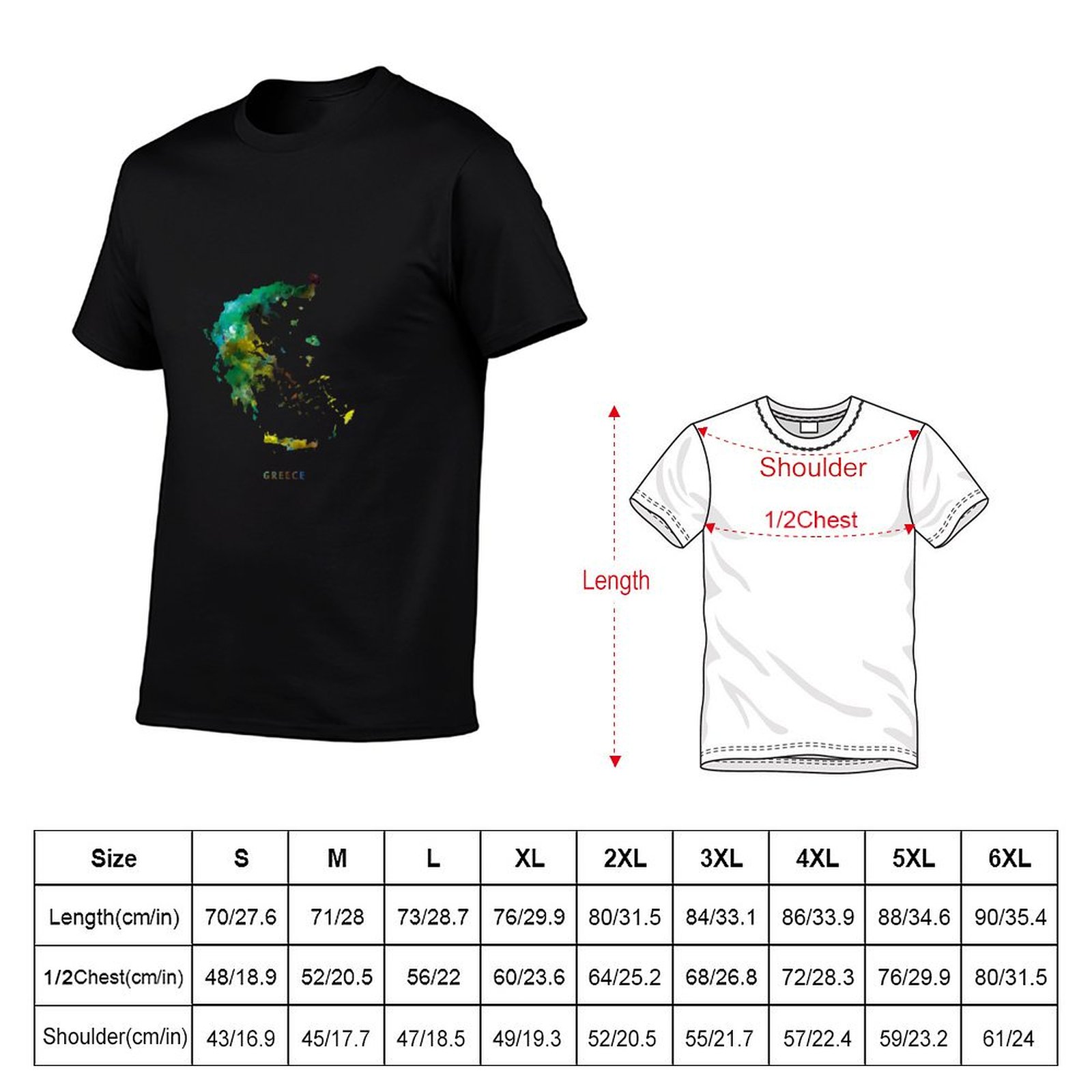 Griekse T-shirts, vintage kled - Men'S Fashion Greece recensie en prijs